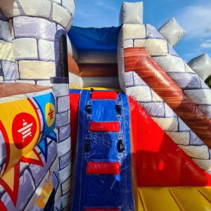 ✨ Hüpfburg „Drachenburg“ mit Rutsche – für Burgfräulein und Ritter ✨