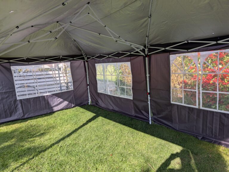 Partyzelt 3×6 m mieten – Festzelt, Gartenzelt, Faltpavillon
